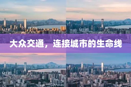 大众交通，连接城市的生命线