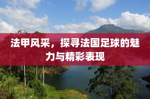 法甲风采，探寻法国足球的魅力与精彩表现