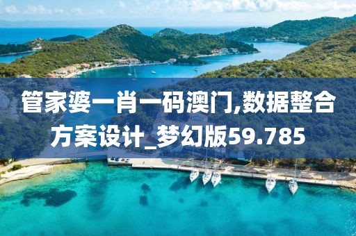 管家婆一肖一码澳门,数据整合方案设计_梦幻版59.785