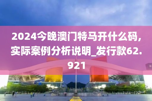 2024今晚澳门特马开什么码,实际案例分析说明_发行款62.921