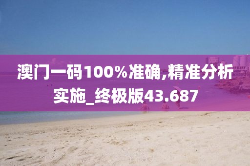 澳门一码100%准确,精准分析实施_终极版43.687