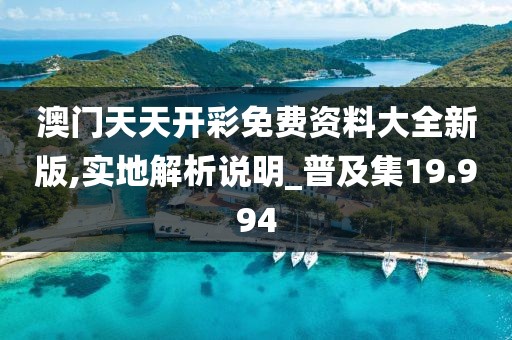 澳门天天开彩免费资料大全新版,实地解析说明_普及集19.994