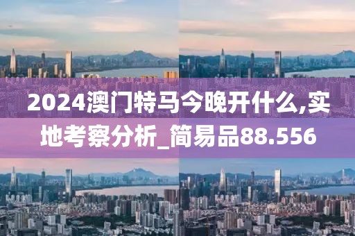 2024澳门特马今晚开什么,实地考察分析_简易品88.556