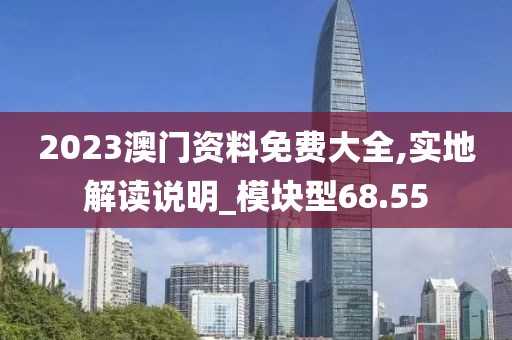 2023澳门资料免费大全,实地解读说明_模块型68.55