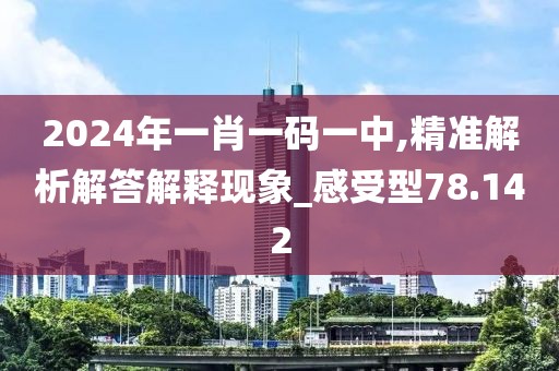 2024年一肖一码一中,精准解析解答解释现象_感受型78.142