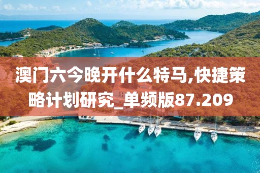 澳门六今晚开什么特马,快捷策略计划研究_单频版87.209