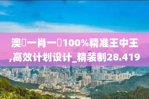 澳門一肖一碼100%精准王中王,高效计划设计_精装制28.419