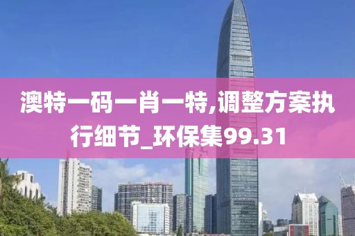 澳特一码一肖一特,调整方案执行细节_环保集99.31