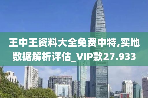 王中王资料大全免费中特,实地数据解析评估_VIP款27.933