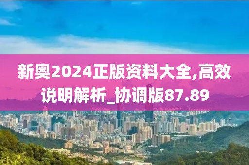 新奥2024正版资料大全,高效说明解析_协调版87.89