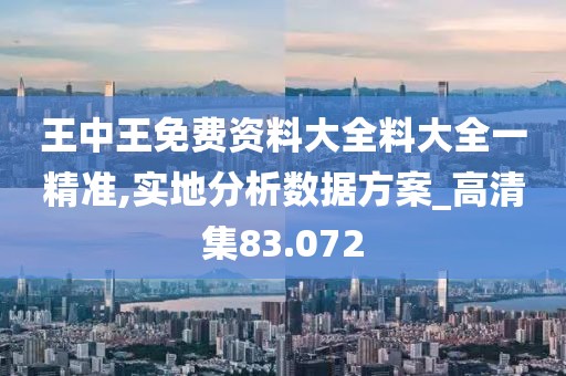 王中王免费资料大全料大全一精准,实地分析数据方案_高清集83.072