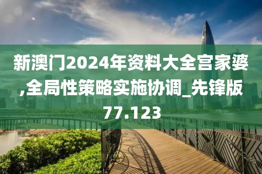 新澳门2024年资料大全宫家婆,全局性策略实施协调_先锋版77.123