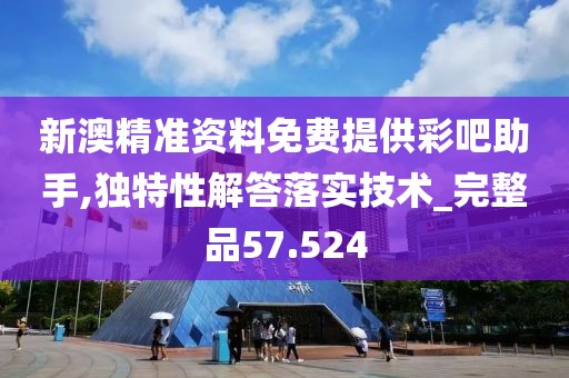新澳精准资料免费提供彩吧助手,独特性解答落实技术_完整品57.524