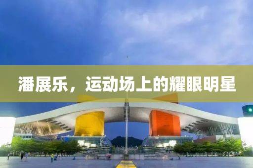 潘展乐，运动场上的耀眼明星