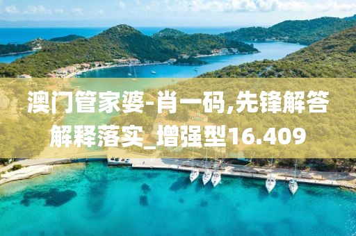澳门管家婆-肖一码,先锋解答解释落实_增强型16.409
