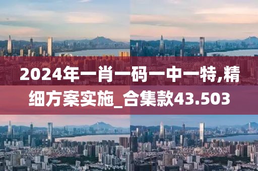 2024年一肖一码一中一特,精细方案实施_合集款43.503