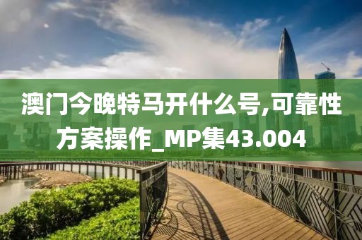 澳门今晚特马开什么号,可靠性方案操作_MP集43.004