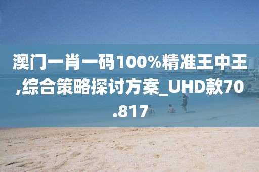 澳门一肖一码100%精准王中王,综合策略探讨方案_UHD款70.817