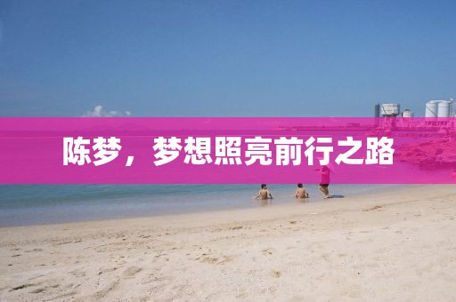 陈梦，梦想照亮前行之路