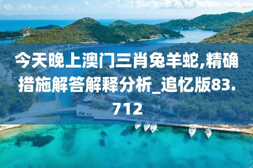 今天晚上澳门三肖兔羊蛇,精确措施解答解释分析_追忆版83.712