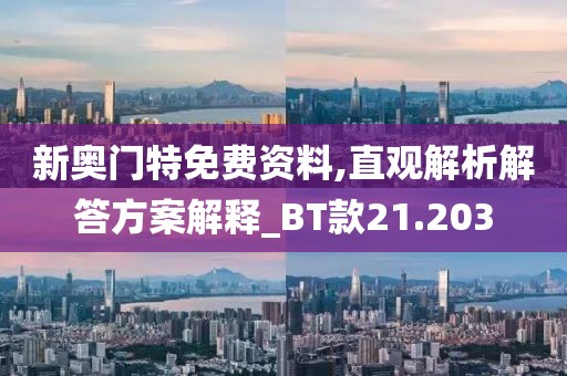 新奥门特免费资料,直观解析解答方案解释_BT款21.203