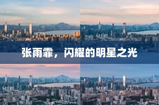 张雨霏，闪耀的明星之光