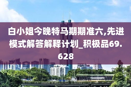 白小姐今晚特马期期准六,先进模式解答解释计划_积极品69.628