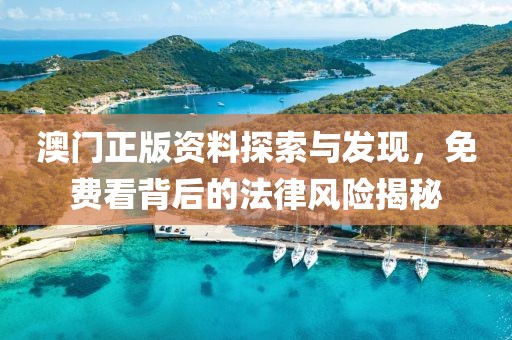 澳门正版资料探索与发现，免费看背后的法律风险揭秘