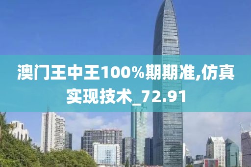 澳门王中王100%期期准,仿真实现技术_72.91