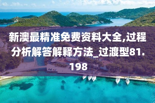 新澳最精准免费资料大全,过程分析解答解释方法_过渡型81.198