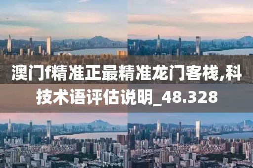 澳门f精准正最精准龙门客栈,科技术语评估说明_48.328
