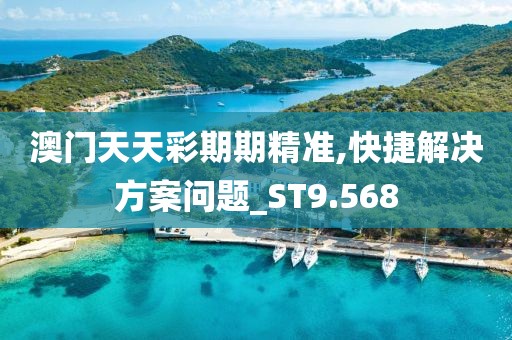澳门天天彩期期精准,快捷解决方案问题_ST9.568