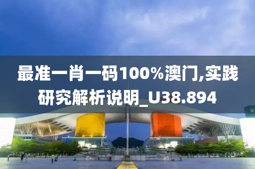 最准一肖一码100%澳门,实践研究解析说明_U38.894