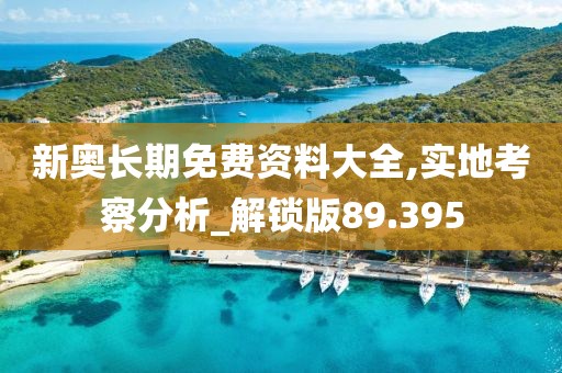 新奥长期免费资料大全,实地考察分析_解锁版89.395