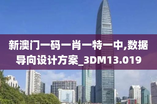 新澳门一码一肖一特一中,数据导向设计方案_3DM13.019