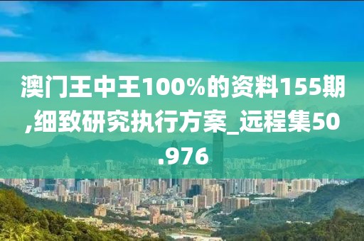 澳门王中王100%的资料155期,细致研究执行方案_远程集50.976
