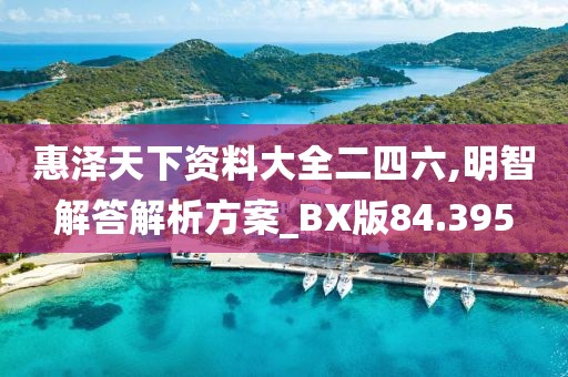 惠泽天下资料大全二四六,明智解答解析方案_BX版84.395