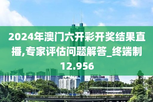 2024年澳门六开彩开奖结果直播,专家评估问题解答_终端制12.956