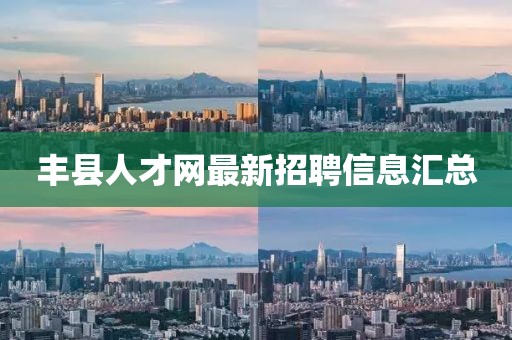 丰县人才网最新招聘信息汇总