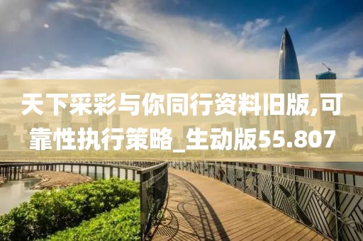 天下采彩与你同行资料旧版,可靠性执行策略_生动版55.807