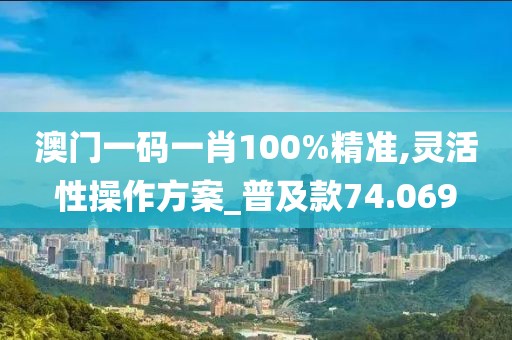 澳门一码一肖100%精准,灵活性操作方案_普及款74.069