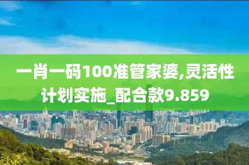 一肖一码100准管家婆,灵活性计划实施_配合款9.859