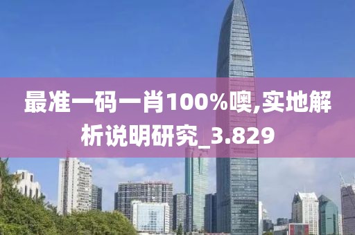 最准一码一肖100%噢,实地解析说明研究_3.829
