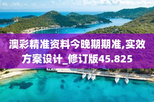 澳彩精准资料今晚期期准,实效方案设计_修订版45.825