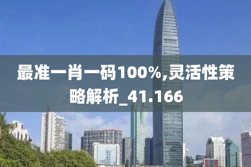 最准一肖一码100%,灵活性策略解析_41.166