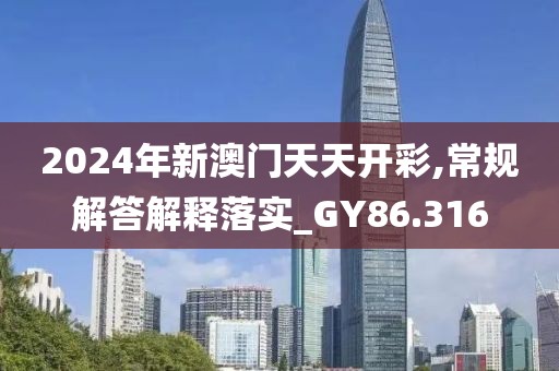 2024年新澳门天天开彩,常规解答解释落实_GY86.316