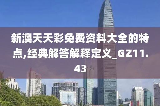 新澳天天彩免费资料大全的特点,经典解答解释定义_GZ11.43