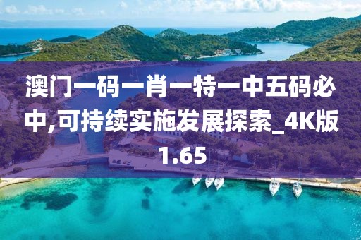 澳门一码一肖一特一中五码必中,可持续实施发展探索_4K版1.65