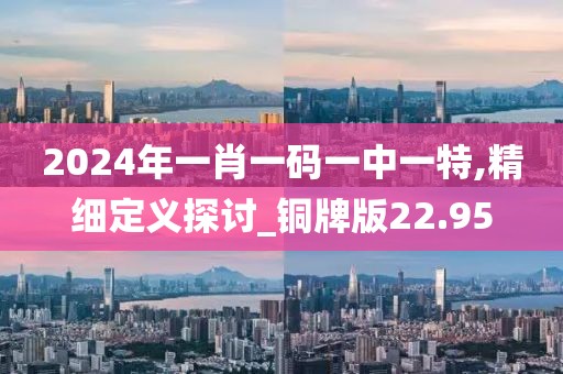 2024年一肖一码一中一特,精细定义探讨_铜牌版22.95