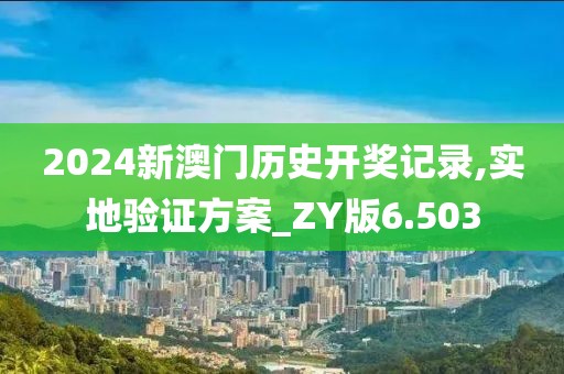 2024新澳门历史开奖记录,实地验证方案_ZY版6.503
